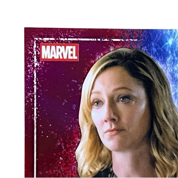 2025 Topps Chrome Marvel Studios Maggie Lang #S-93 Red Refractor The Snap 2/5 - Picture 6 of 10